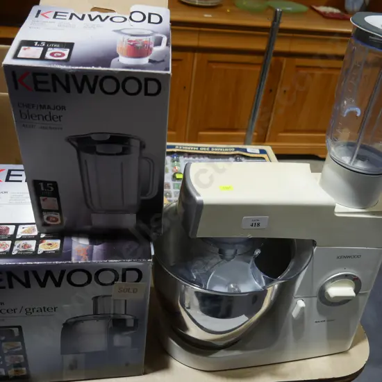 Kenwood blender, mixer and slicer / greater