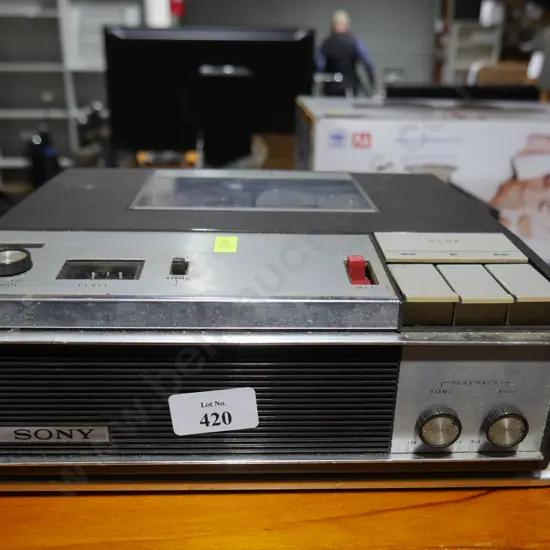 Sony tape recorder