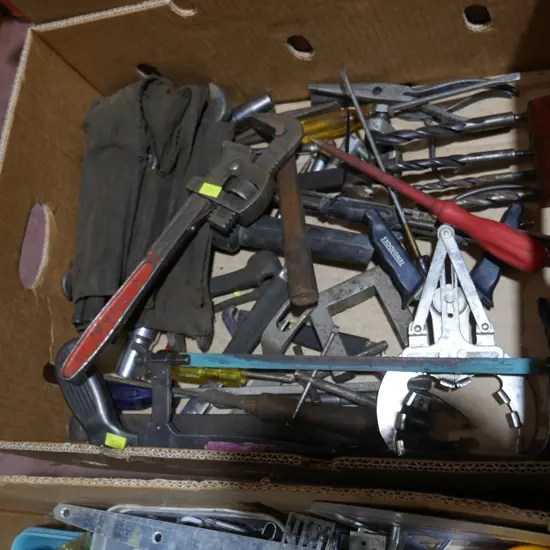 Assorted hand tools