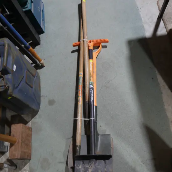 Assorted garden tools