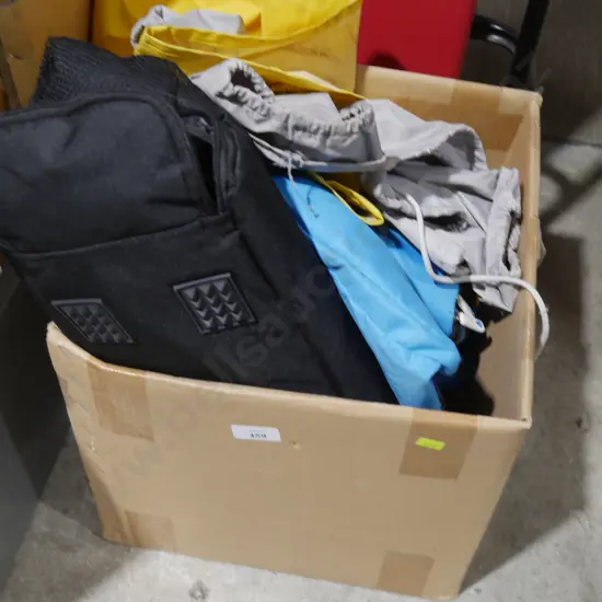 Wet weather gear, bags