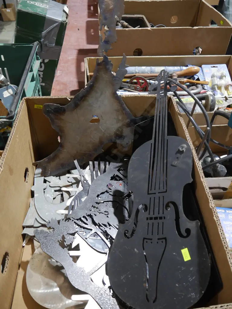 Assorted laser cut metal items Image 1++