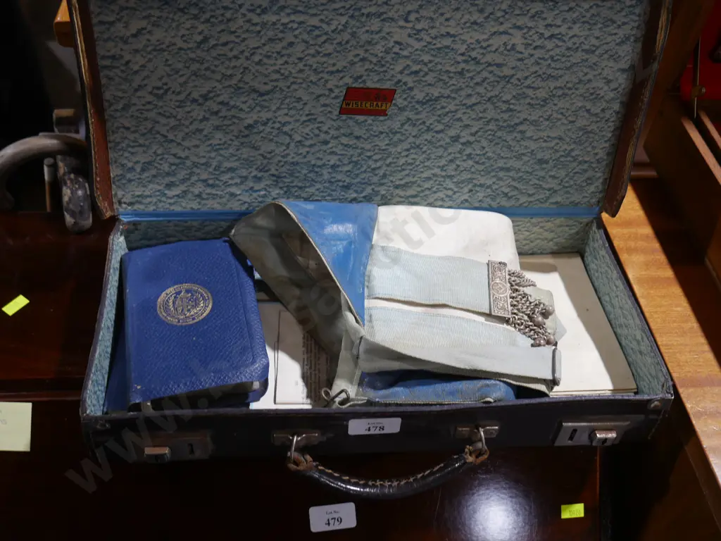 Masonic lodge apron etc Image 1++