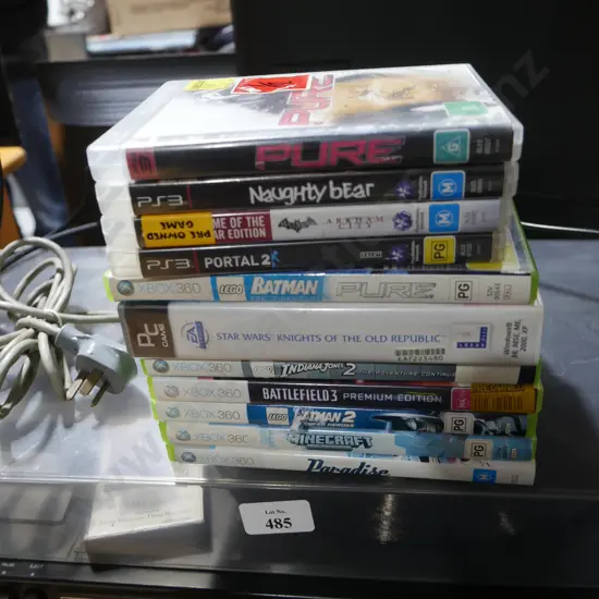 Xbox 360 and PS3 games