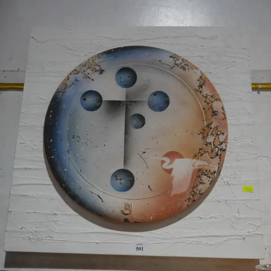 Darryl Robertson pottery wall plaque