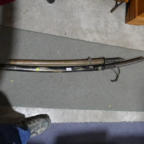 2 decorative imitation swords