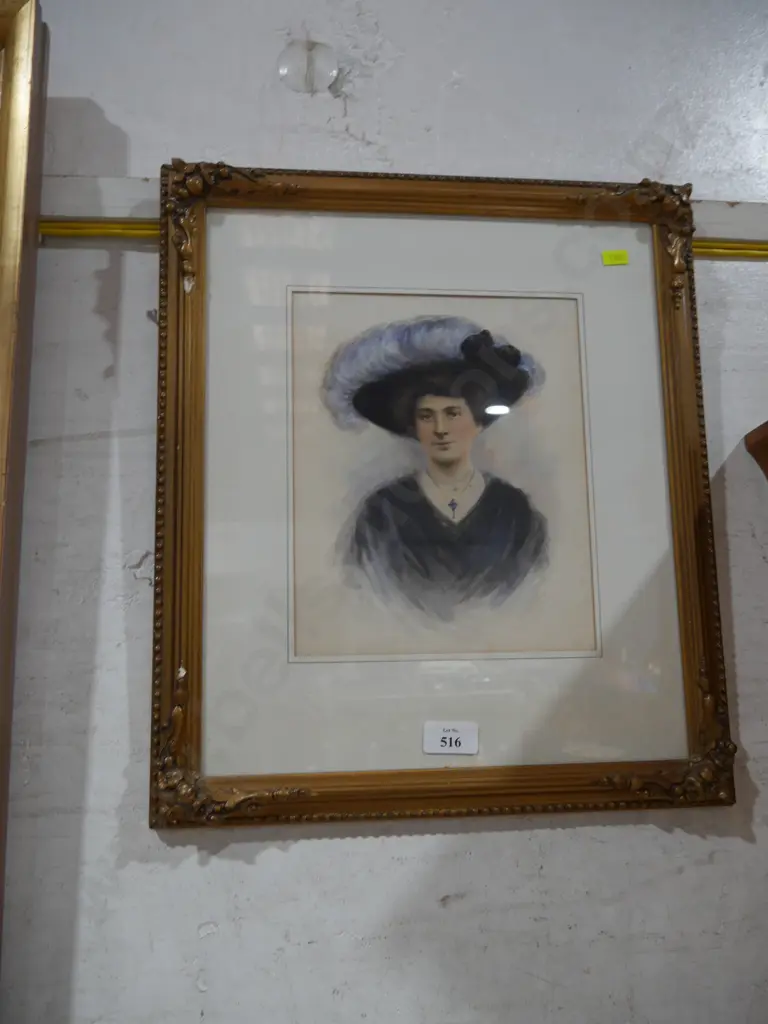 Lady portrait artwork Image 1++