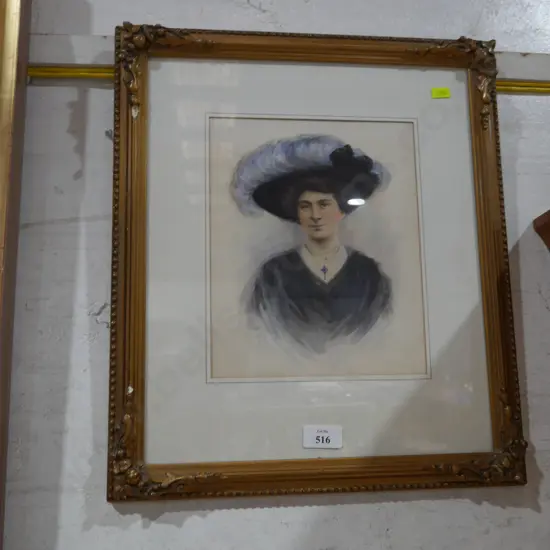 Lady portrait artwork