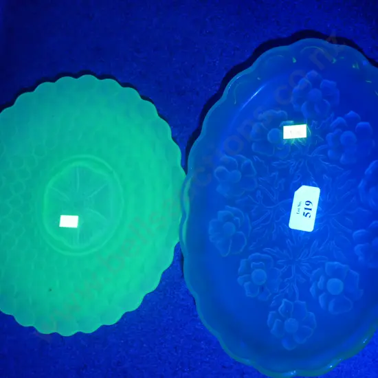 2 uranium plates