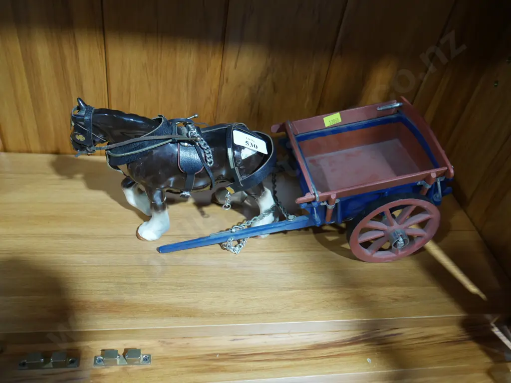 Horse and cart ornament - A/F Image 1++