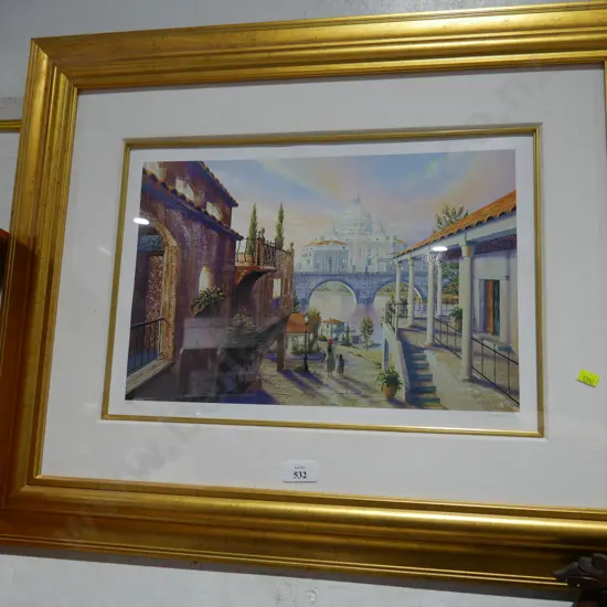 Framed limited edition print