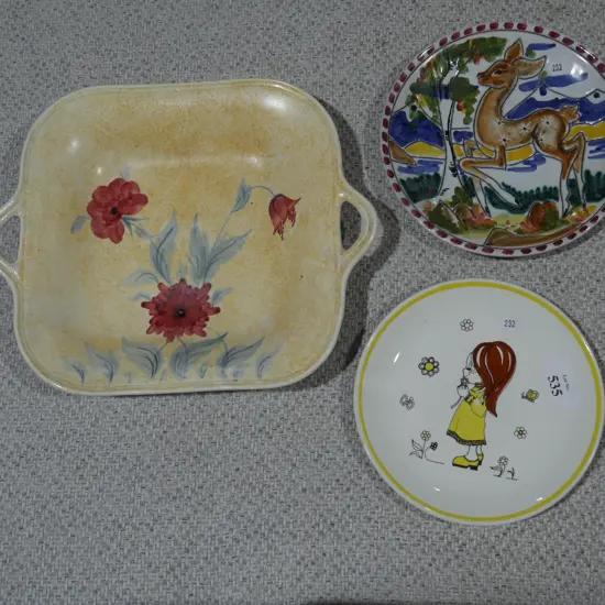 Plates and platter