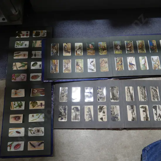 Cigarette card albums