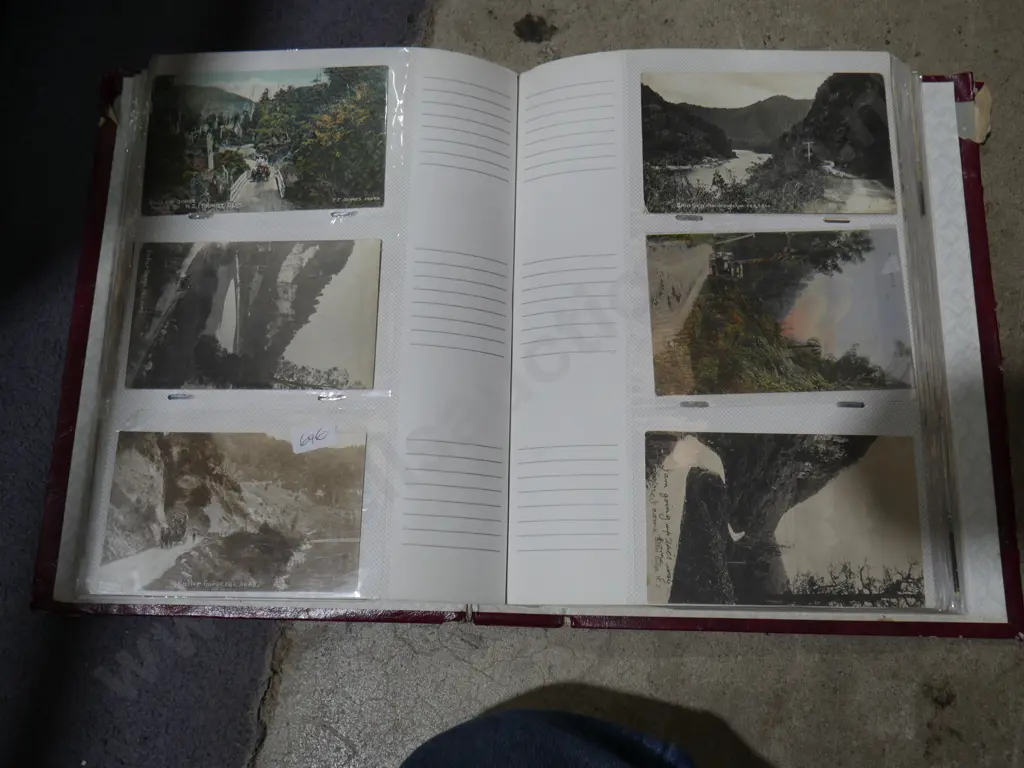 West Coast New Zealand postcard album Image 1++