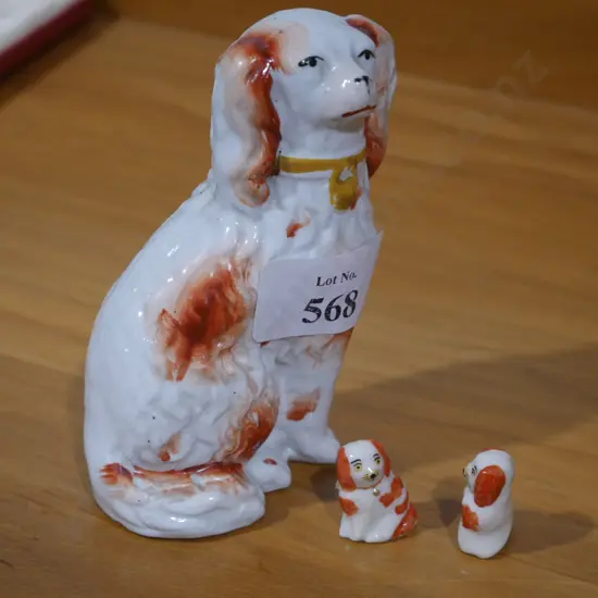 Small Staffordshire dog ornaments