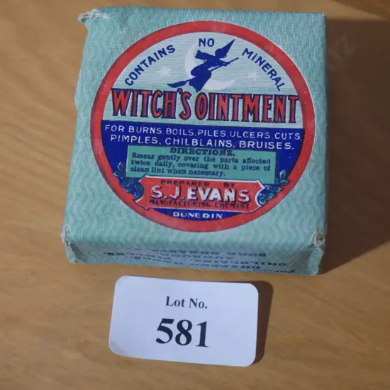 Vintage Evans Dunedin Witches ointment