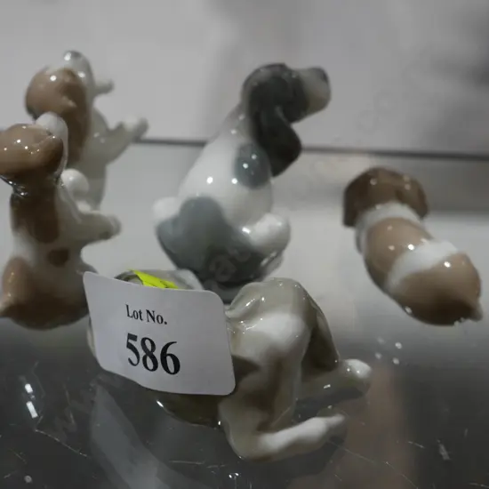 Lladro dog ornaments