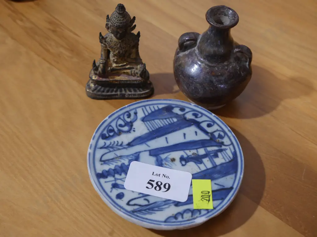 Pottery lid etc Image 1++