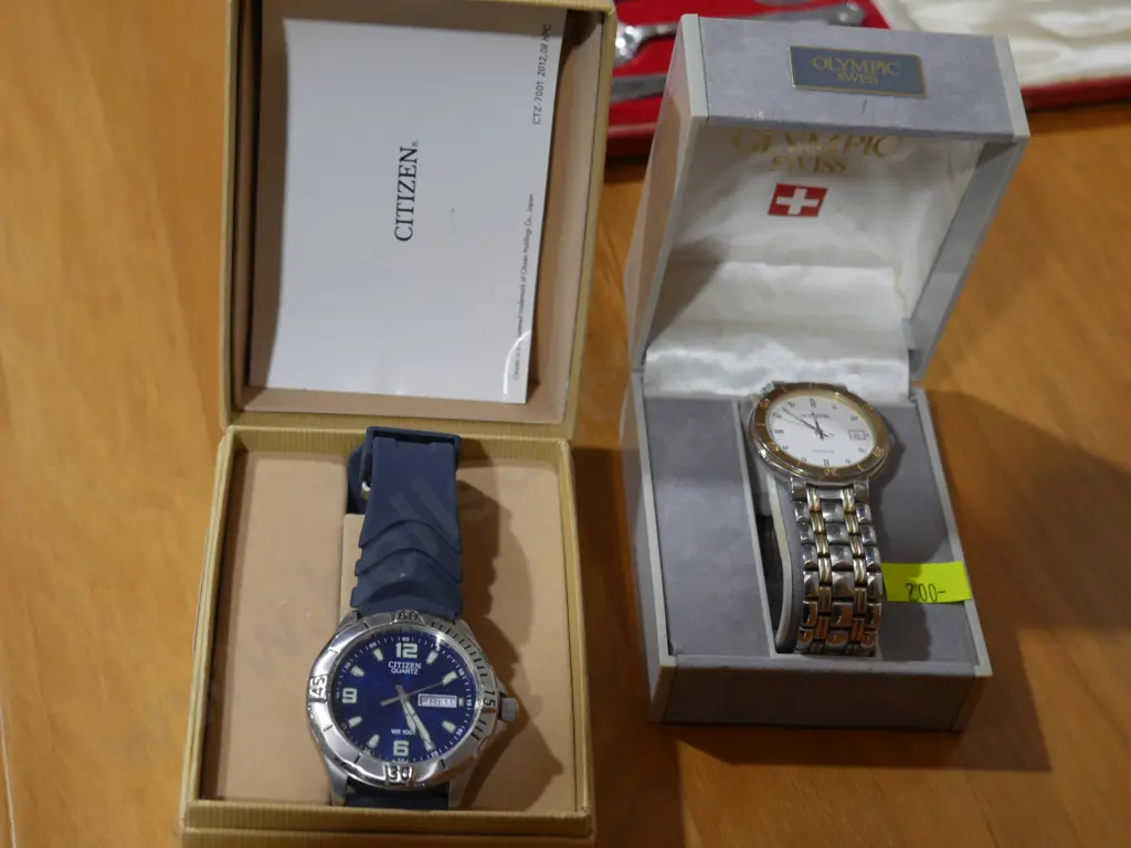 Citizen and Olympic watch Image 1++