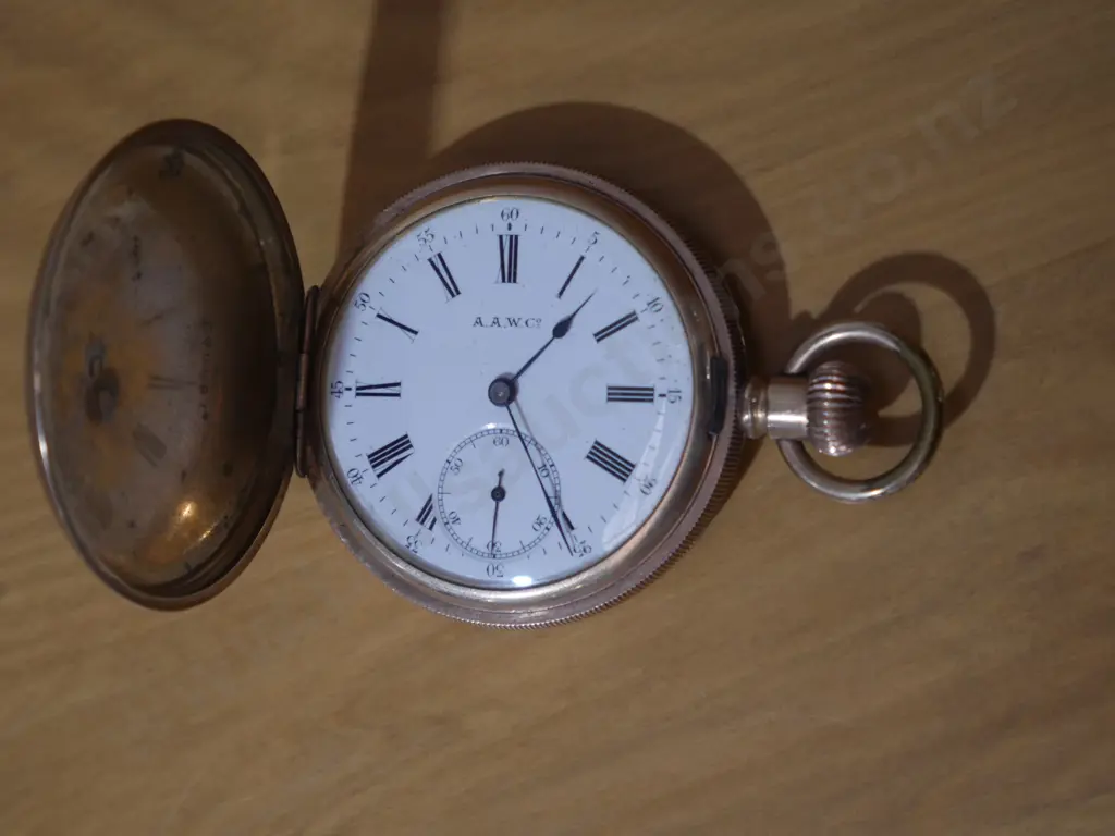 Gold plated pocket watch Image 1++