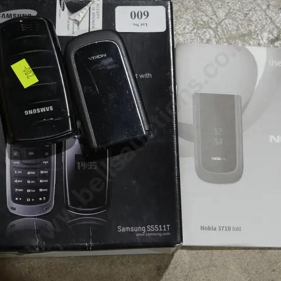 Two cell phones