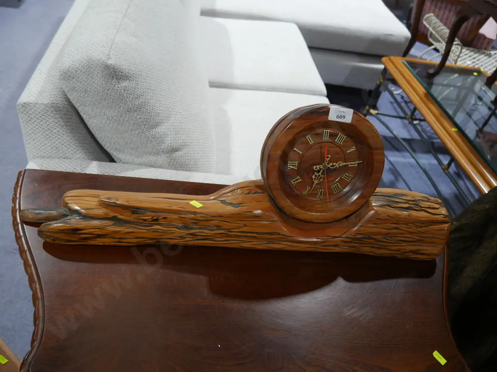 Wood clock Image 1++