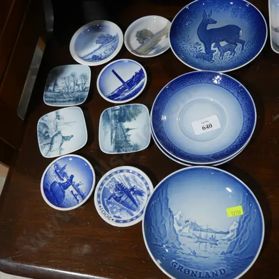 Royal Copenhagen plates