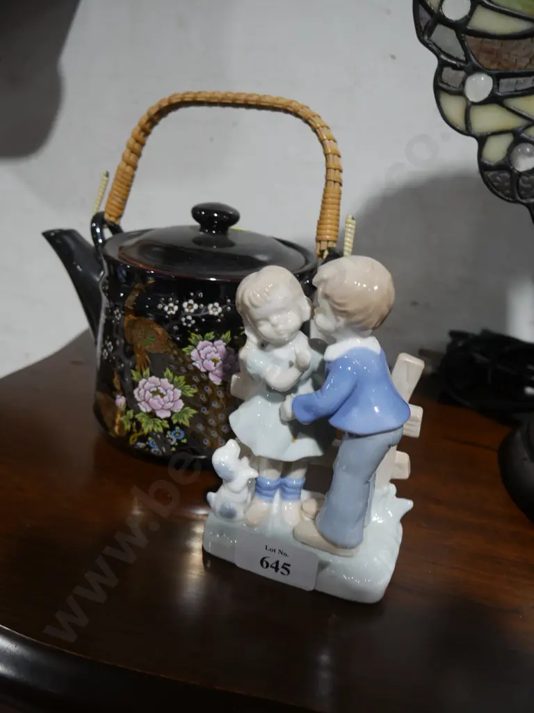 Teapot and figurine Image 1++