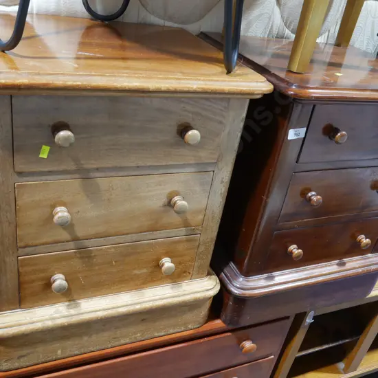 Two bedside drawers
