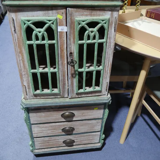 Small size bookcase cabinet