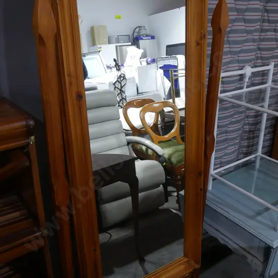 Full length cheval mirror