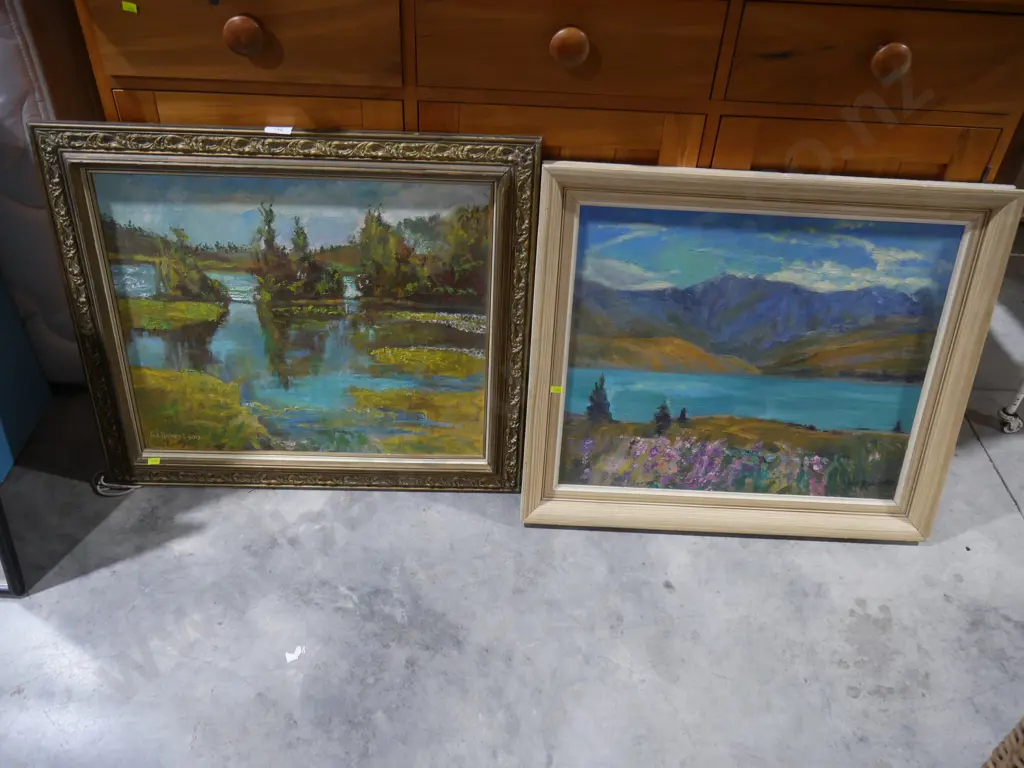 2 oil artworks Image 1++