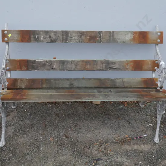 Outdoor bench