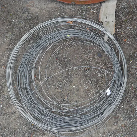 Galvanised wire