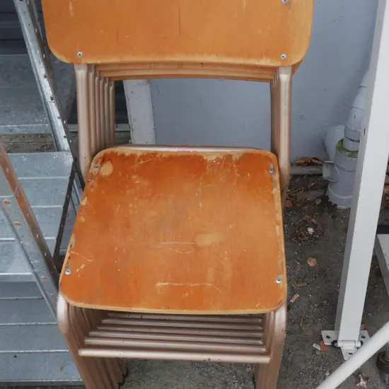 Stack of chairs