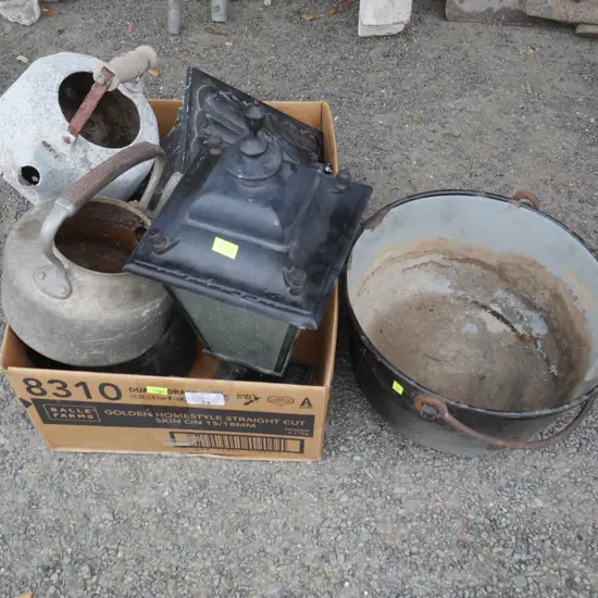 Kettles, Lamps etc