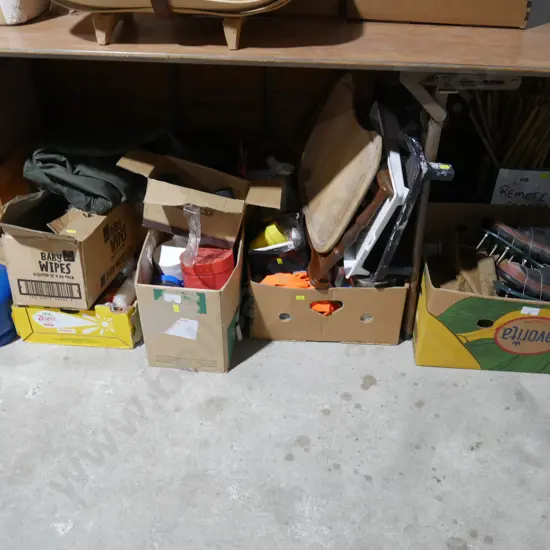 Sacks, homemade aerator gumboots etc