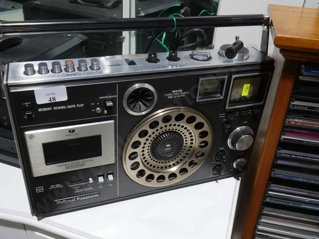 National Panasonic 5 band radio cassette Image 1++
