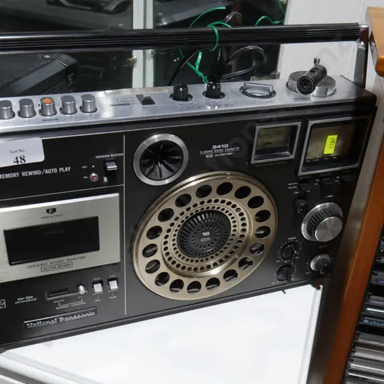 National Panasonic 5 band radio cassette