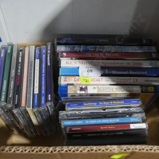 DVDs and CDs