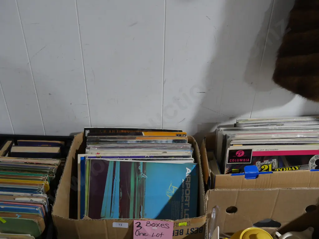 2 Boxes of records Image 1++