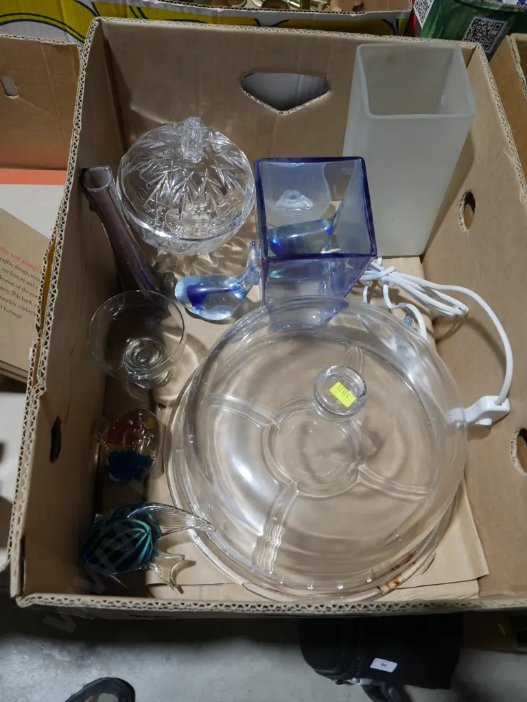 Glass vases, paperweights etc Image 1++