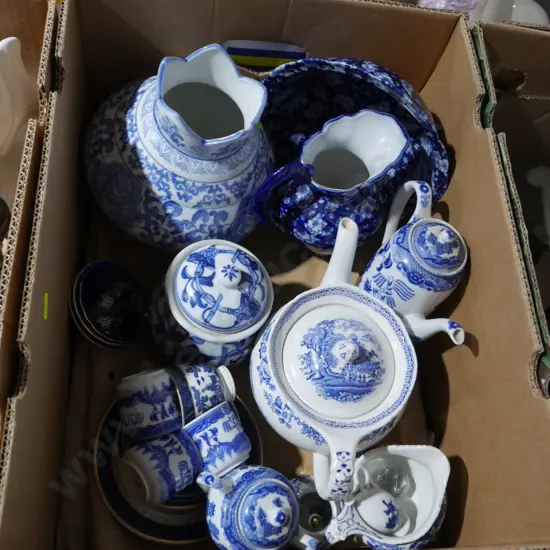 Blue and white china
