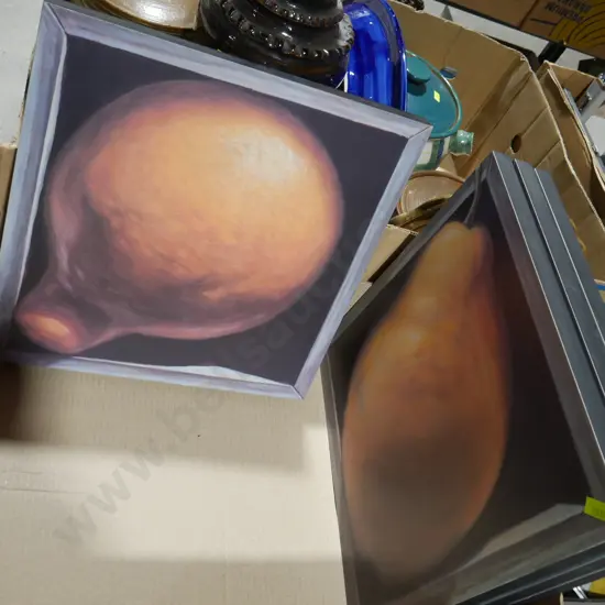 4 fruit artworks