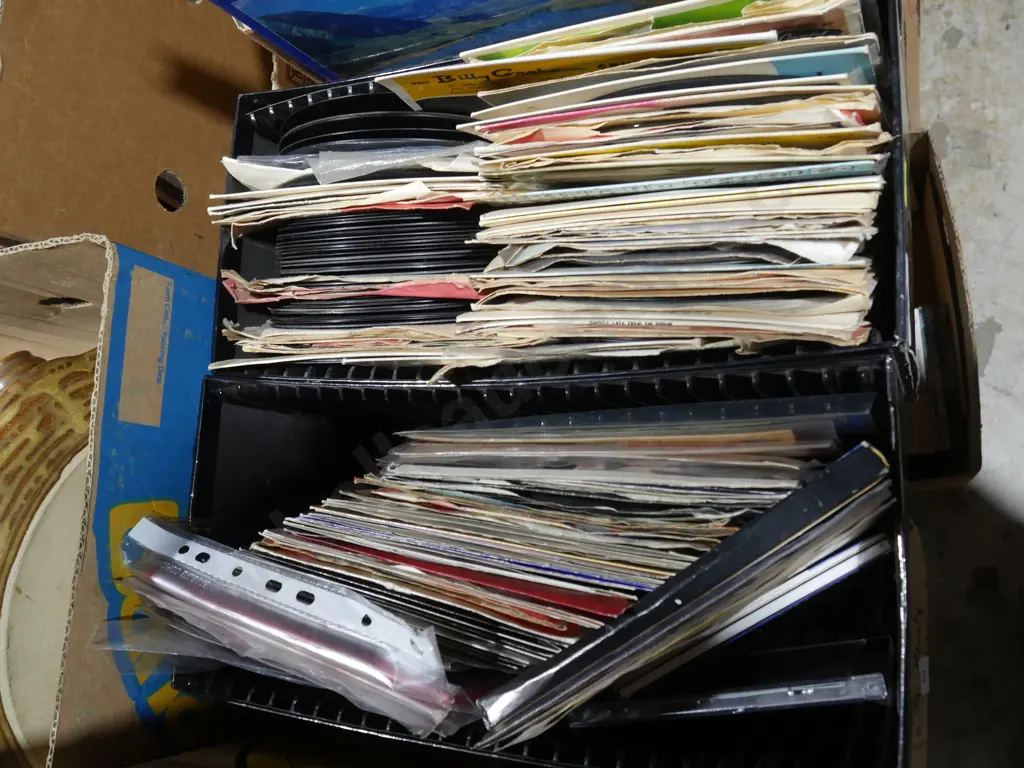 2 boxes of 45's Image 1++