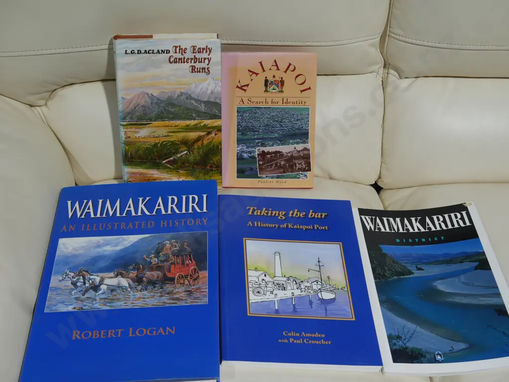 Box of local history books Image 1++