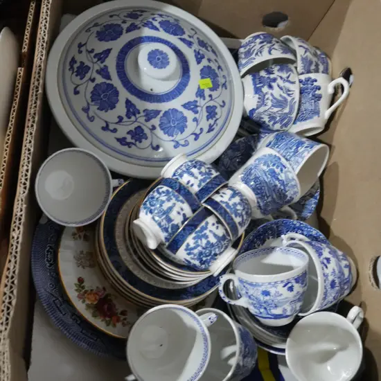 Blue and white china