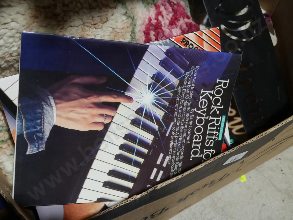 Piano books, 2 rugs Image 1++