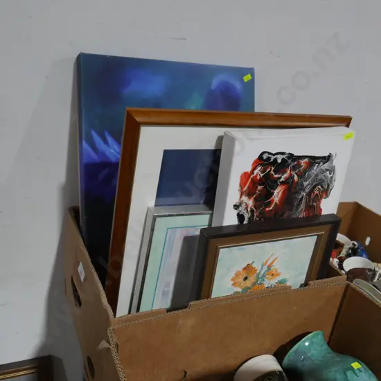 Box of artworks