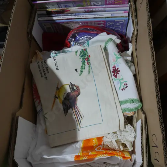 Craftwork magazines, linen
